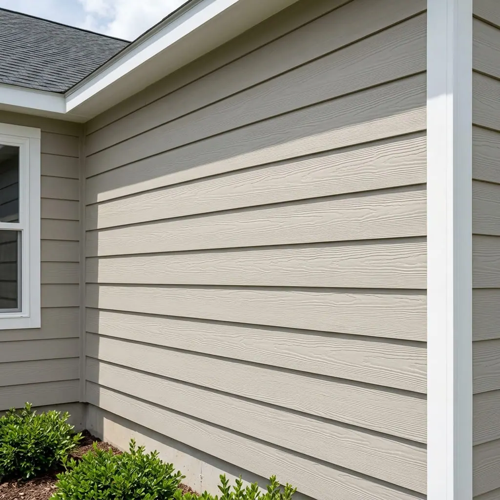 James Hardie fiber cement lap siding on a home